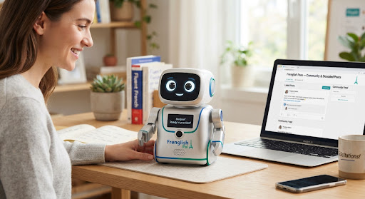 Frenglish Pal Tabletop Robot Companion