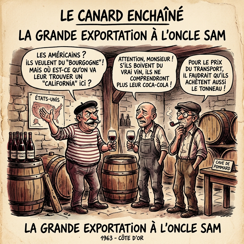 Producteurs de vin français : "exportent surtout aux USA"